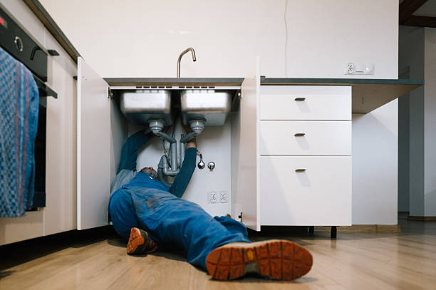 Professional Plumbing technician working in Morris, CT